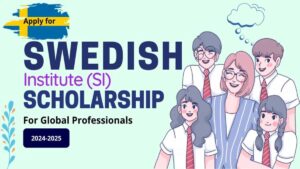 Swedish Institute Scholarship